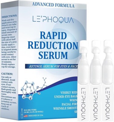 Rapid Reduction Eye Serum by Le phoqua - 20 0.5 mL Tubes