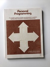 TI Programmable 58/59 Personal Programming Owner's Manual 1977 Texas Instruments