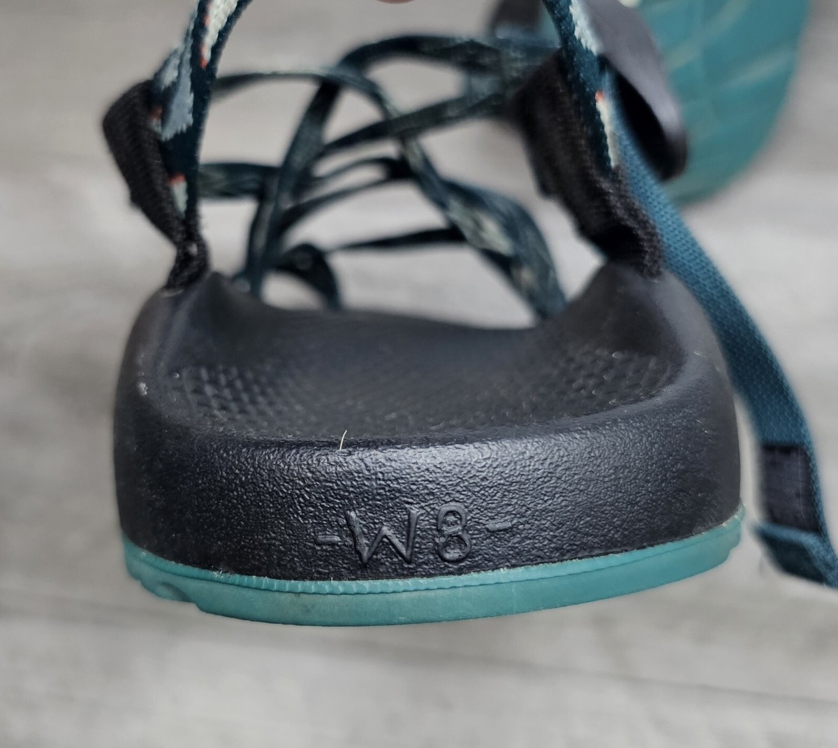 Chaco J106124W Women's Zx2 Classic Sandals Angular Teal Size