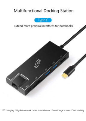Type-C USB-C Multifunctional Multi-function Docking Station OTN-9180