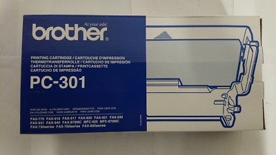 Original Original Brother Thermoband und Patrone Neu PC-301 PC301 PC 301