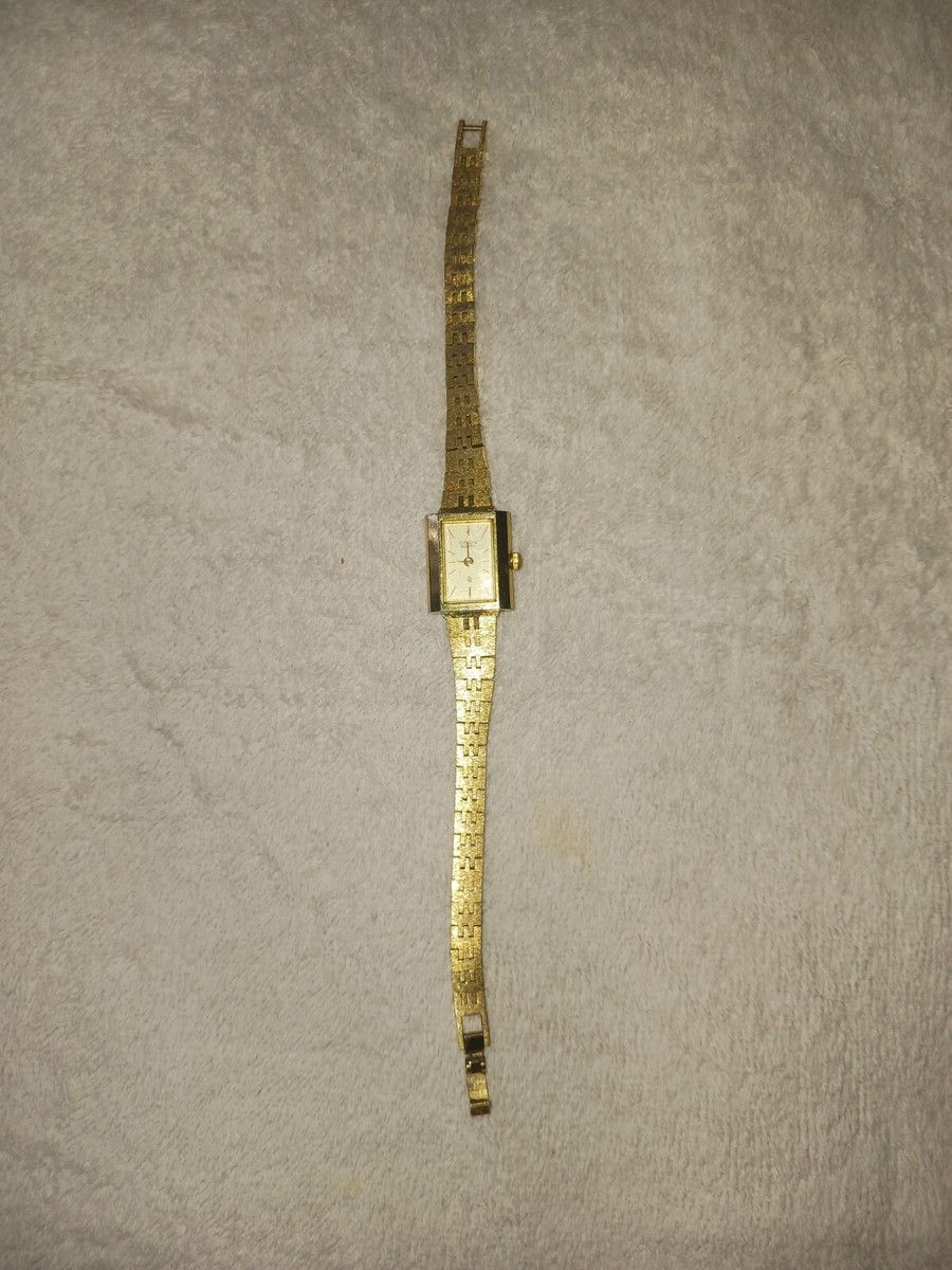 Vintage Citizen Women\'s Wristwatch Gold Plate 88-1082 *Needs Battery* Vintage Citizen Quartz Ladies Watch, Gold Tone Band, 1988 - Etsy main image 4