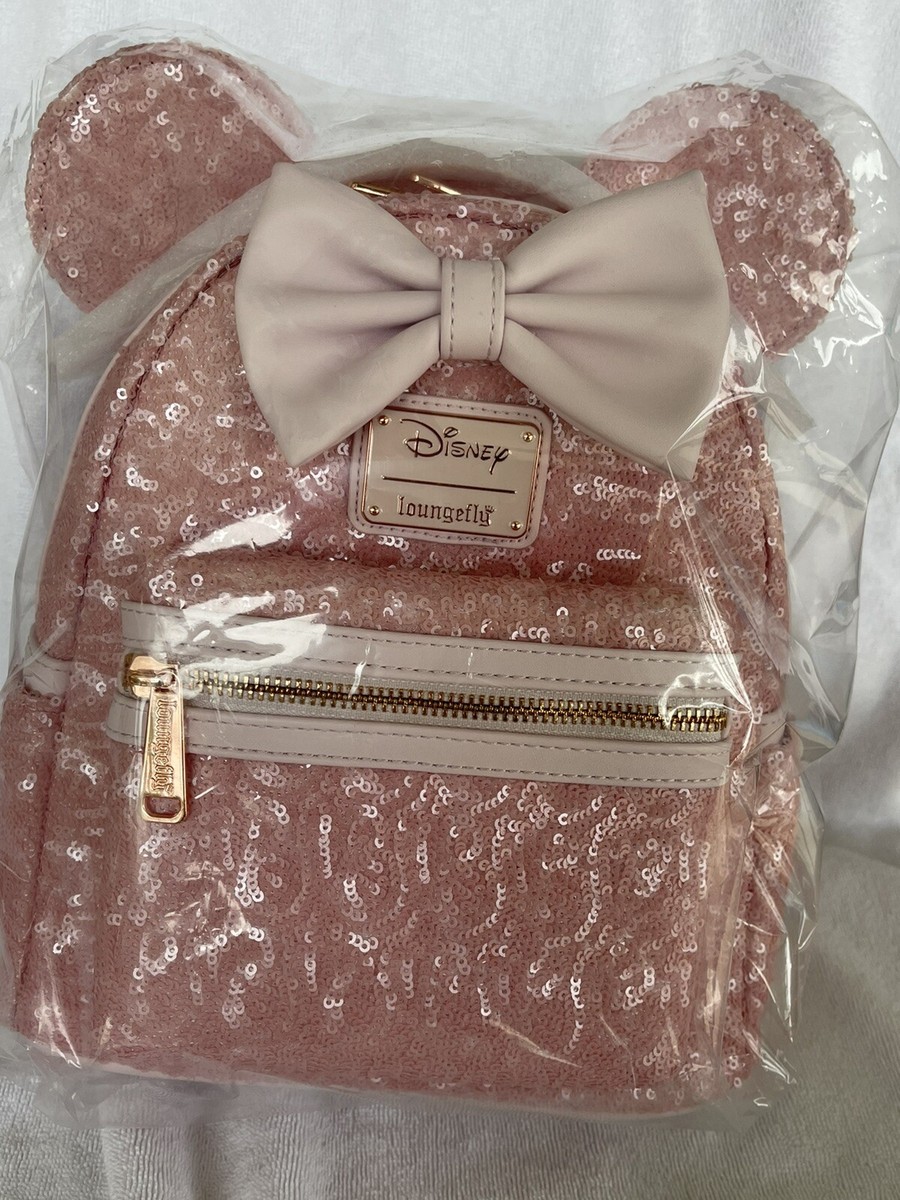 Mickey Mouse Loungefly Disney Silver Sequin Backpack Disney  display picture 1