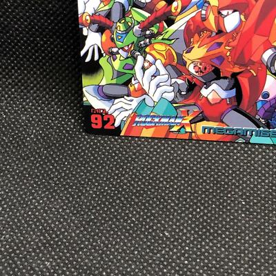Masquerade Megaman X No.92 Card 1996 Bandai Very Rare Japanese