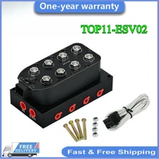 Fit Air Bag Suspension System 300 Psi 1/4" NPT 4 Corner Solenoid Valve Manifold