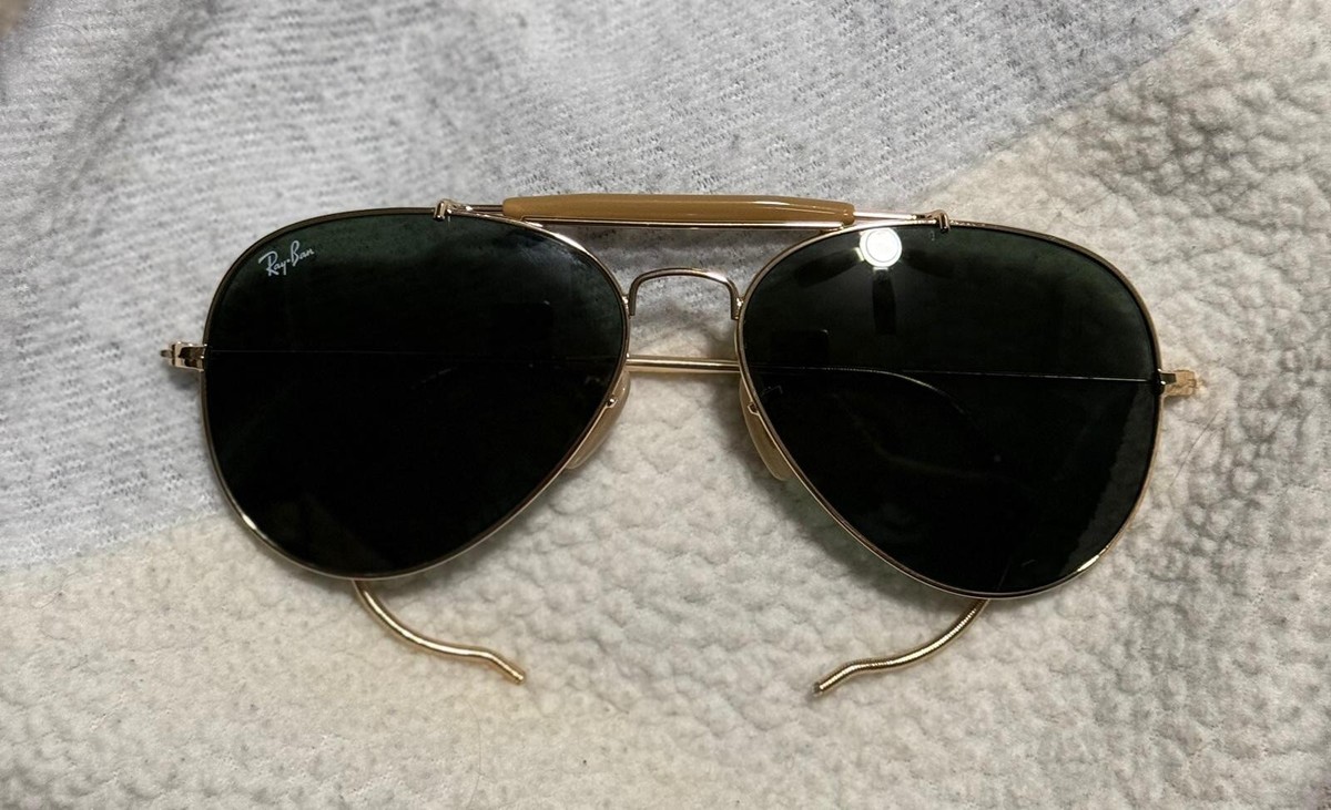 Ray Ban classic aviators - NEVER WORN! OLD AVIATOR Sunglasses in Black and Dark Grey - RB3825 | Ray  main image 2