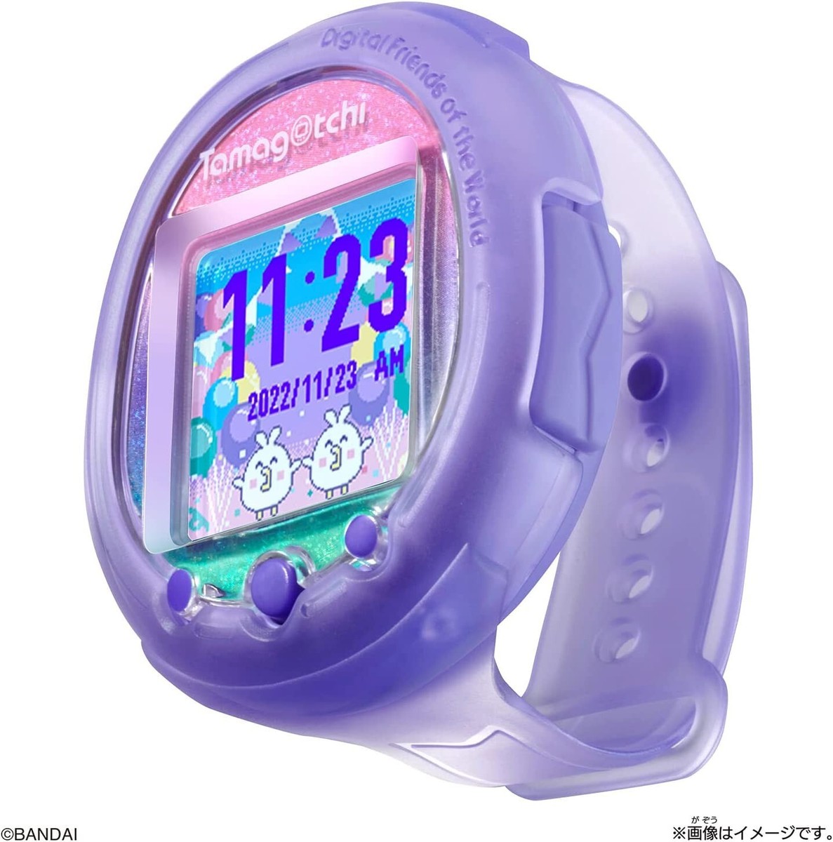 Tamagotchi Smart パープル Tamagotchi Smart watch Anniversary Party Set new Bandai 25th