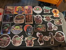 BRAND NEW - Lot of 50 - Baby Yoda - Stickers - Decals - The Child - Mandalorian
