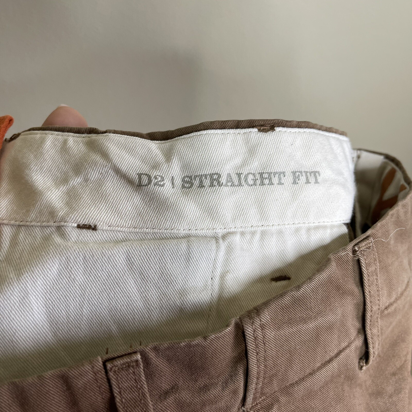 Dockers Cargo Khaki Diem Pants Men's Sz 32x32 Brown Straight Fit