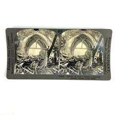 Antique WWI Photos Keystone View Co  Miracle of Lucy  France Crucifix V18943