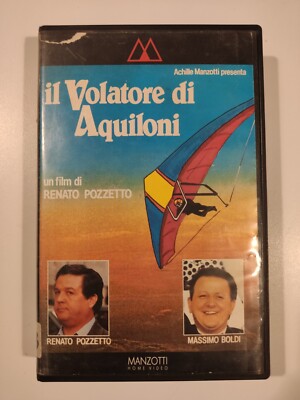 DER FLIEGENDE DER DRACHEN - VHS MANZOTTI HOME VIDEO EX VERMIETUNG SELTEN*