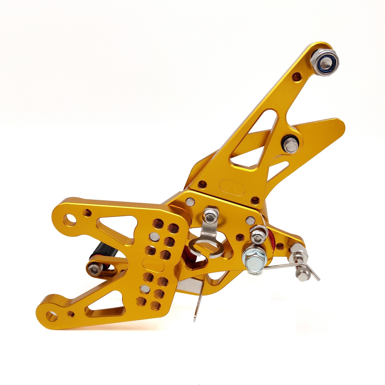 FULL-REV For YAMAHA YZF-R1 R1 07-08 CNC Adjustable Rearset Foot Pegs Footrests