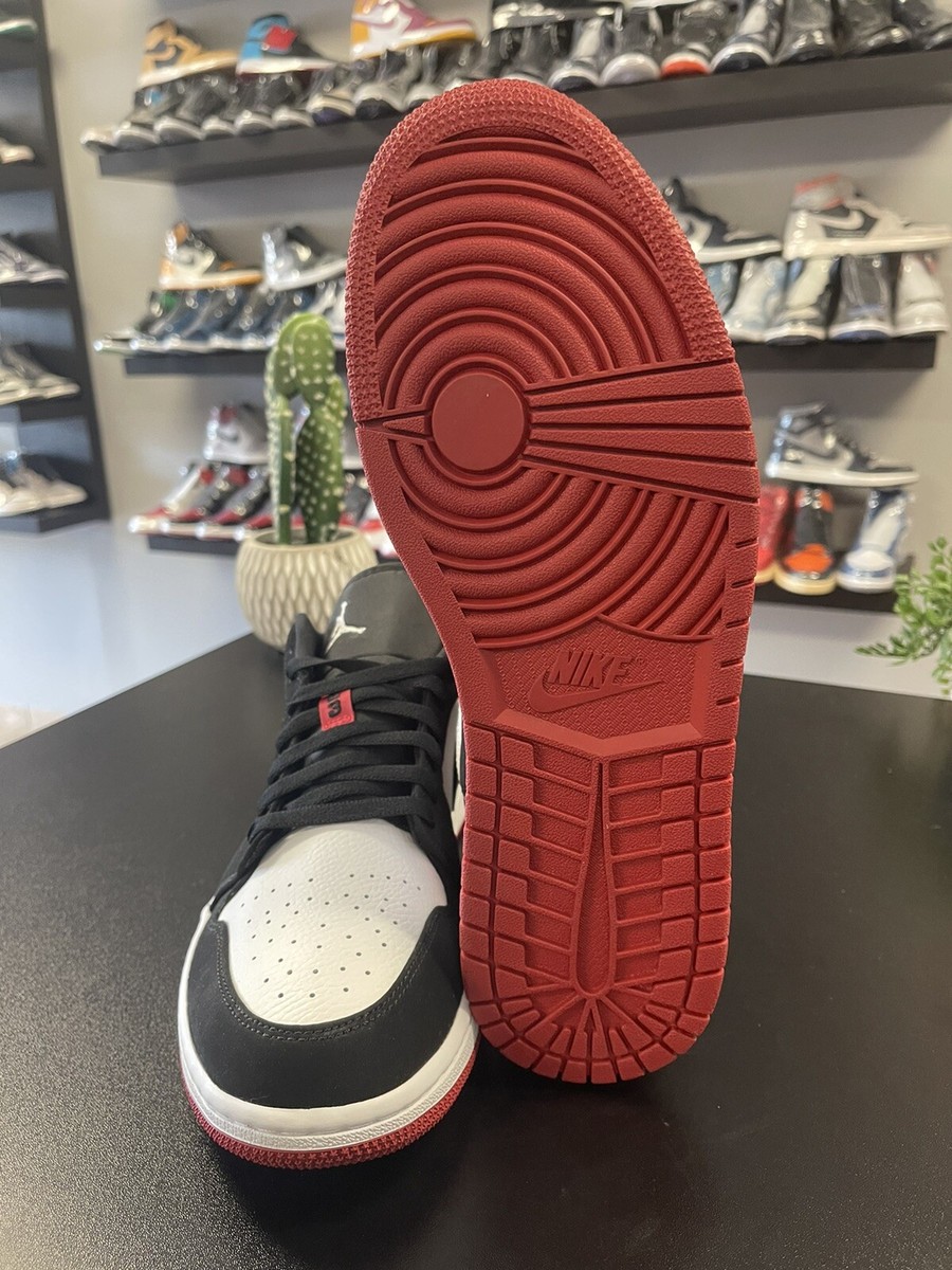 Air Jordan 1 Low Black Toe Style # 553558-116 Size 11.5  display picture 1