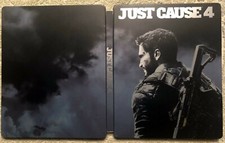 JUST CAUSE 4 exclusive STEELBOOK case PS3 PS4 XBOX
