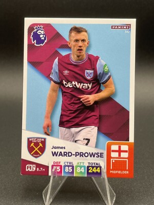 James Ward-Prowse Panini 2024/2025 Adrenalyn XL West Ham United 24/25 # 342