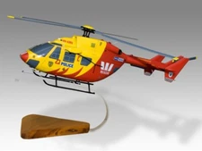Airbus Eurocopter BK 117 Rotor Lift Desk Wood Helicopter Model Large 1/24