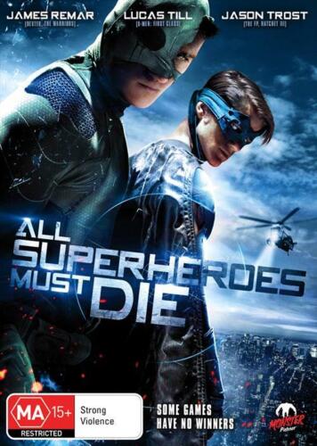 All Superheroes Must Die (2011) DVD-James Remar-Lucas Till-Jason Trost-R4-OOP - Picture 1 of 1
