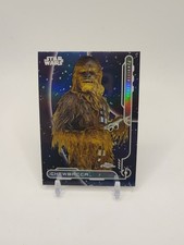 2024 Topps Chrome Star Wars Chewbacca RA-4 Galactic Civil War Refractor