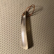 Shoehorn made with genuine stag horn for connoisseurs -- handmade. New..