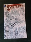 SUPERMAN #50 GUILLEM MARCH B&W EXCLUSIVE POISON IVY 1