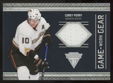 2011-12 Panini Titanium Game Worn Gear Corey Perry #81
