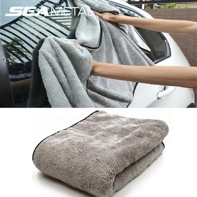 Dark Gray Microfiber Car Wash Drying Towel Dialed Water Drying Towel USA 