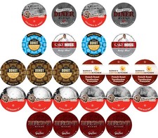 Dosettes de café aromatisées torréfiées Dark & Med pour cafetières K-Cup variété 100 pièces