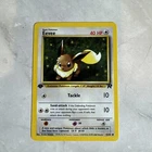 Pokémon TCG Eevee 1st Edition Team Rocket 55/82 40 HP Common Wizards 1999