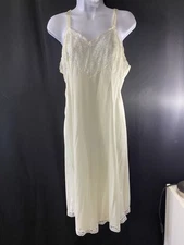 Vintage Wonder Maid Womens Slip Dress Size 38 Slinky Silky Romantic Ethereal USA