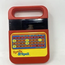Speak and Spell Classic Electronics 09624 Kahootz - Tested and Working