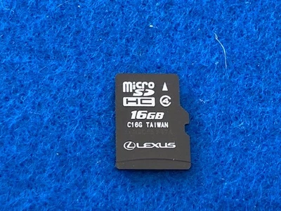 2017 Lexus IS200t IS300 NAVIGATION NAV MAP MICRO SD OEM GENUINE 86271-53390 - Image 1 of 2