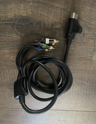 Original OG Xbox Microsoft Brand Component HD AV Genuine OEM Cable Cord Tested