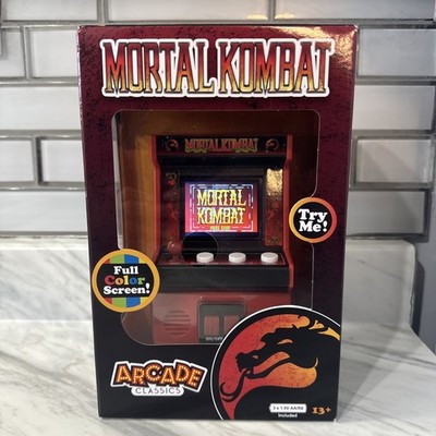 Mortal Kombat Mini Arcade Classics Basic Fun 90 s Video Game WB New RETRO GAMING