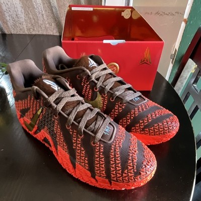 Men's Size 13Nike Ja 3 CNY Year of the Horse Red/Gold Low Top IB6508-200 Sneaker