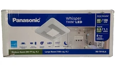 Panasonic WhisperThin DC LED Pick-A-Flow Ceiling/Wall Bathroom Exhaust Fan