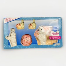 1992 TAIWAN Pillsbury Funfetti Dough Boy 5pc Kitchen Set Benjamin Medwin S P