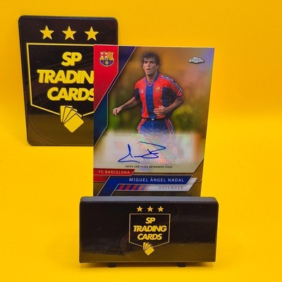 Miguel Angel Nadal Barcelona Topps Chrome 2023  Auto /50