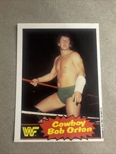 1985 O-Pee-Chee WWF  #12 Bob Orton Rookie Wrestling Card - EX-MT Sharp Corners G