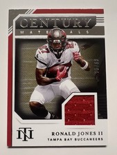 2020 National Treasures Ronald Jones II /99 Patch Century Materials Player Worn