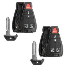 2 Key Fob Remote Shell Case Replacement for Jeep Dodge Chrysler VW IYZ-C01C