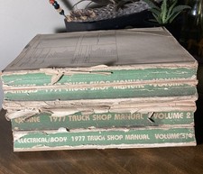 1977 Ford Truck Pickup F100 F250 F500 Bronco Van Service Shop Manual Original