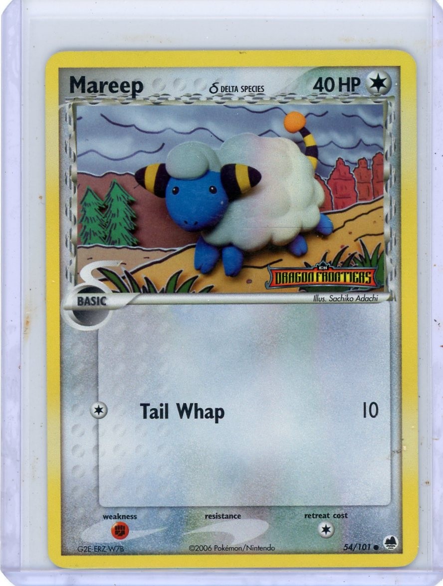 POKEMON - MAREEP 54/101 REVERSE HOLO DRAGON FRONTIERS LP