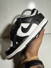 Nike Dunk Low Panda GS Size 5.5Y Black/White CW1590-100