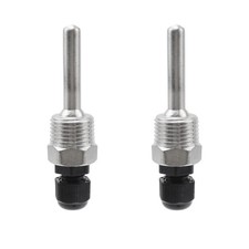 2pcs 1/2 Inch NPT Thermowell Weldless Stainless Steel Temperature Sensor