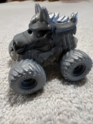 #ad Monster Jam Mini Horse Power Silver Gray Chase Truck HTF Rare Micro Series 8 $24.95