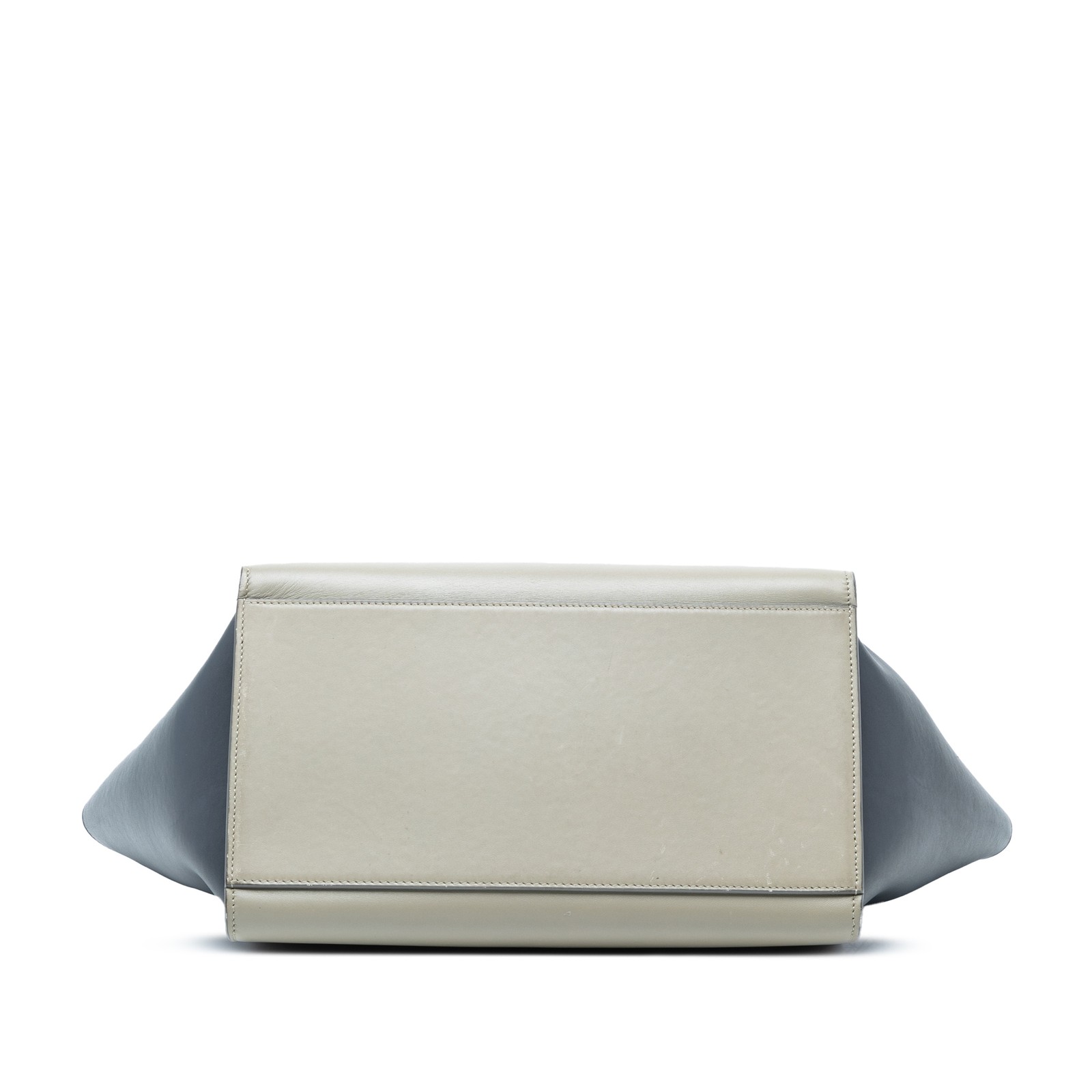 Authenticated Celine Medium Bicolor Leather Trape… - image 3