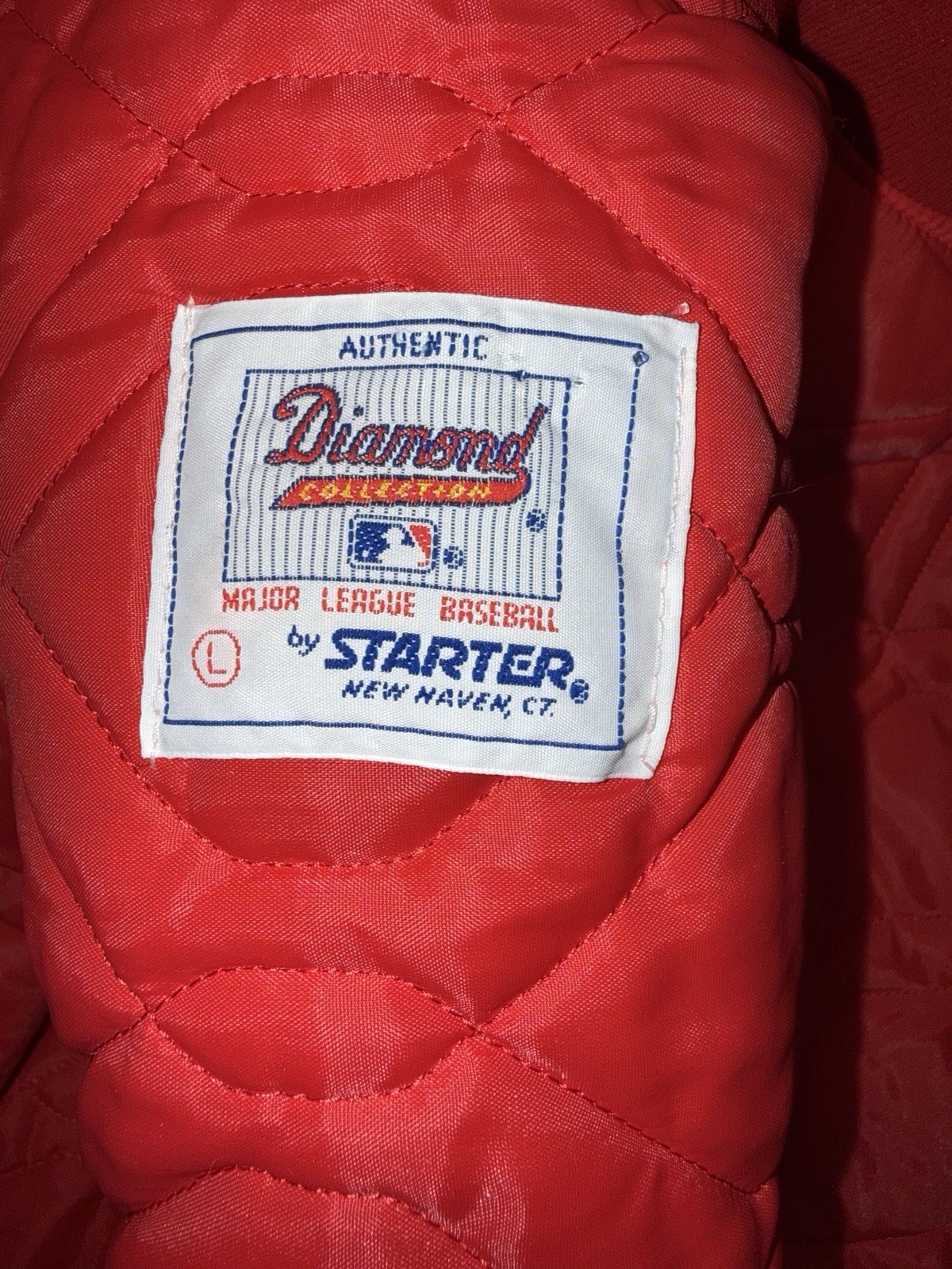Starter Diamond Collection Jacket Cincinnati Reds… - image 6