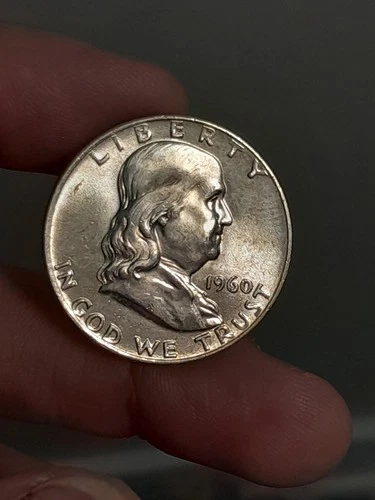 1960 Franklin Half Dollar BU