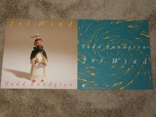 Todd Rundgren Second Wind Promo Album Flat