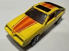 Vintage Hot Wheels Pontiac J-2000 J2000 1983 Blackwalls BW Car Yellow NICE!